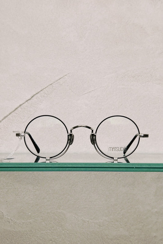 MATSUDA 10103H in Palladium White - Matte Black