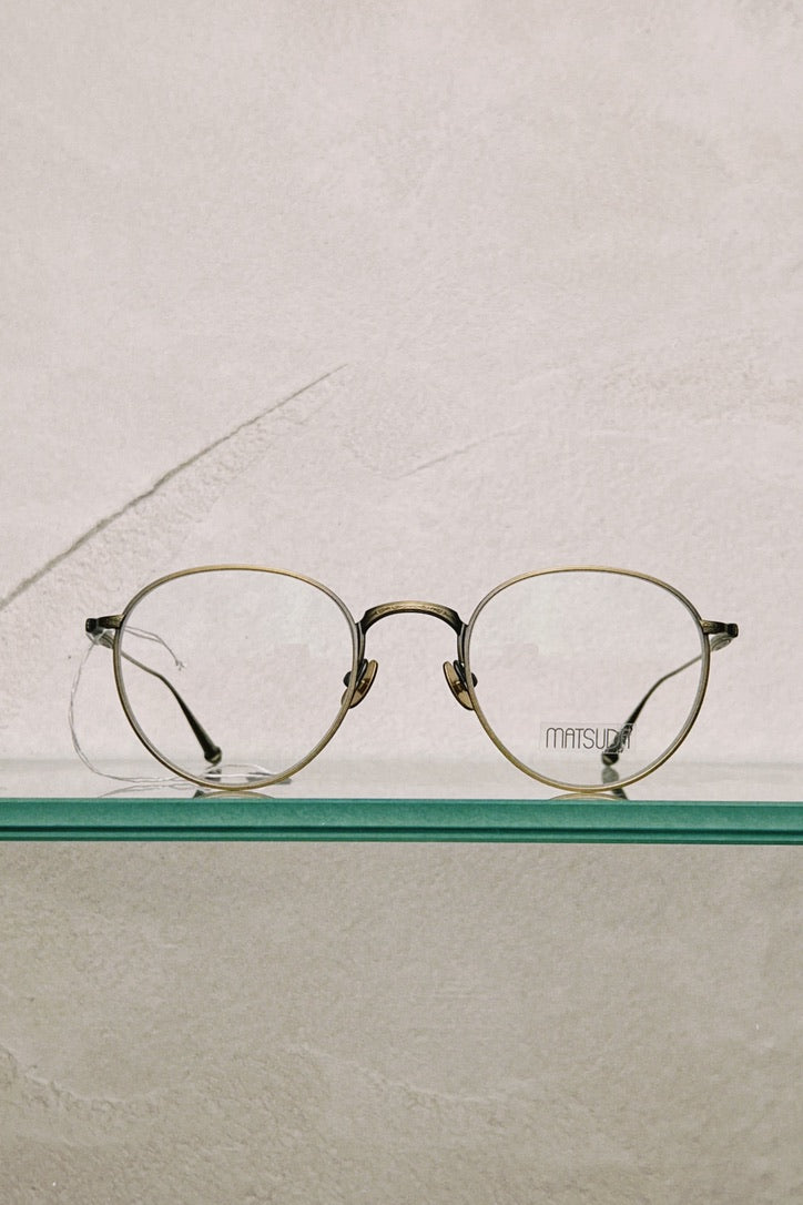 MATSUDA M3085 in Brushed Gold
