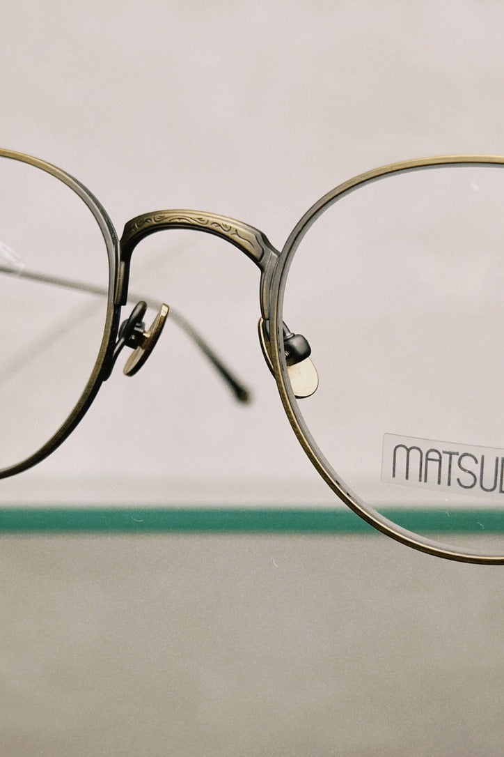 MATSUDA M3085 in Brushed Gold