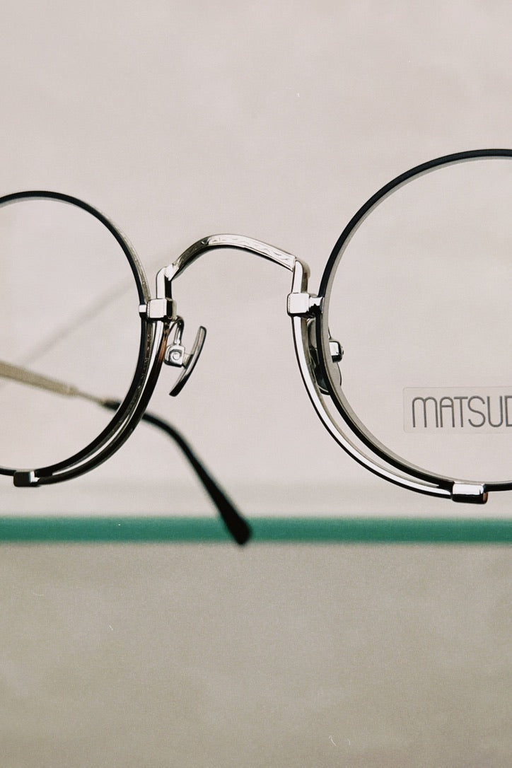 MATSUDA 10103H in Palladium White - Matte Black